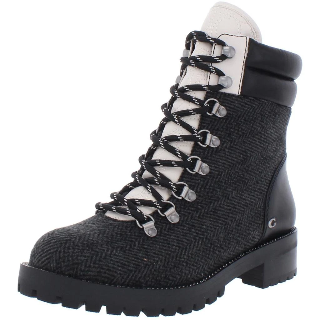 商品Coach|Coach Womens Lorren Wool Fashion Combat Boots,价格¥666,第1张图片