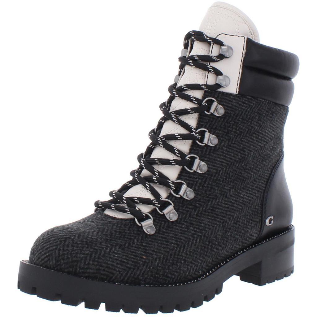 商品Coach|Coach Womens Lorren Wool Fashion Combat Boots,价格¥654,第1张图片