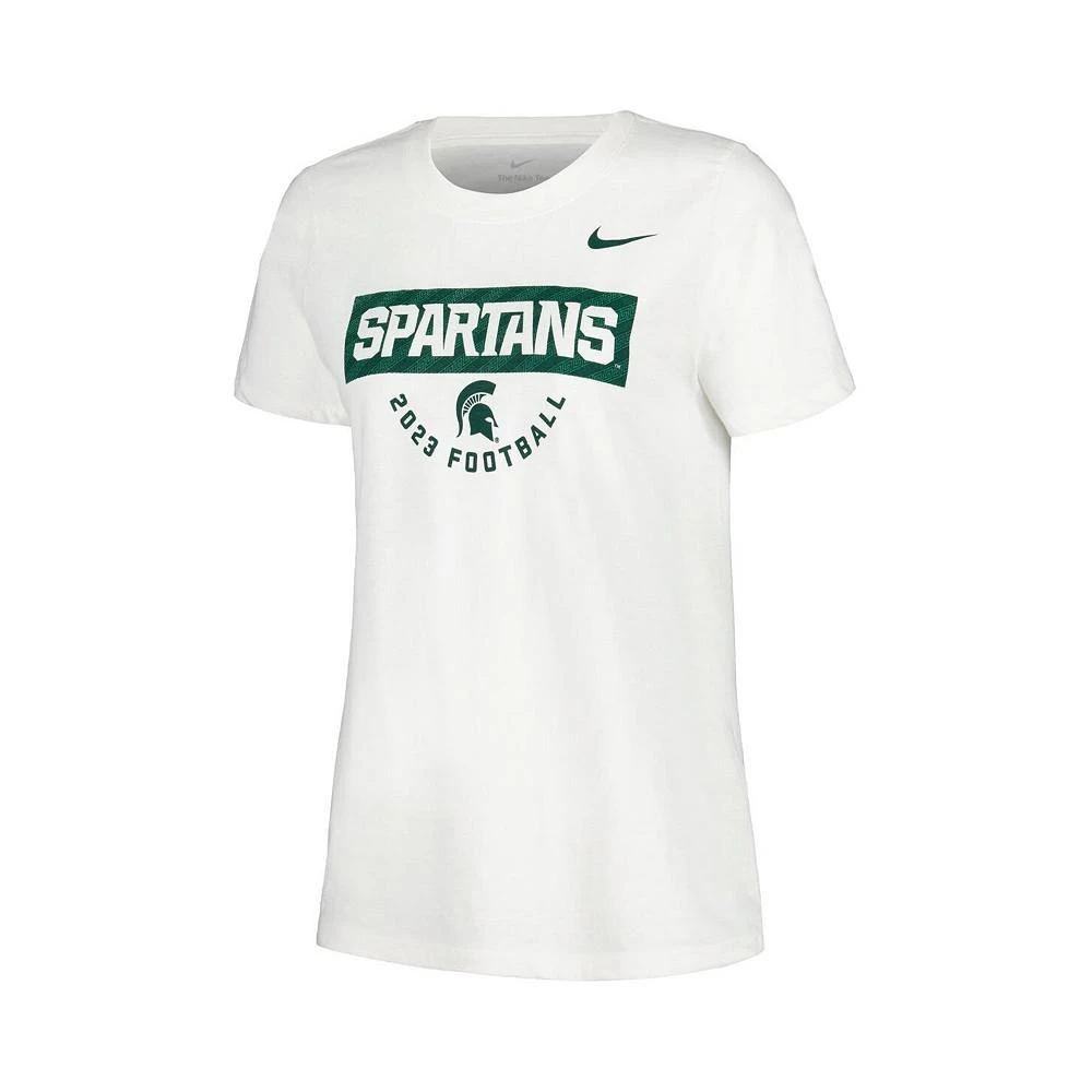 商品NIKE|Women's White Michigan State Spartans 2023 Fan T-shirt,价格¥226,第3张图片详细描述