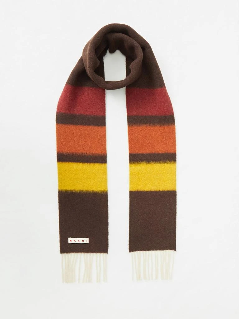 商品Marni|Colour-block wool scarf,价格¥1170,第1张图片