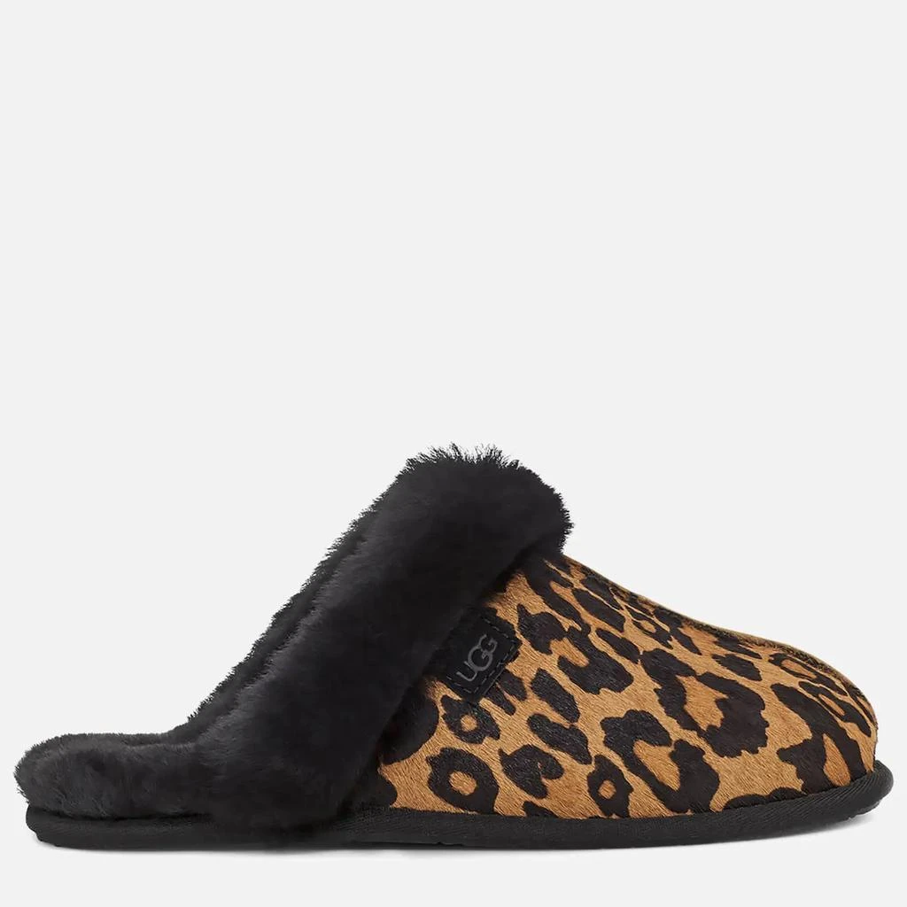 商品UGG|UGG Women's Scuffette Ii Panther Print Slippers - Butterscotch,价格¥422,第1张图片