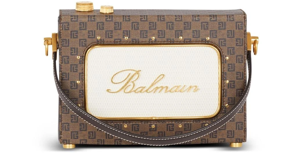 商品Balmain|Radio 字母花押签名手提包,价格¥18793,第1张图片