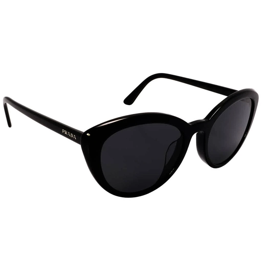 商品Prada|Prada Grey Cat Eye Ladies Sunglasses PR 02VSF 1AB5S0 54,价格¥864,第1张图片