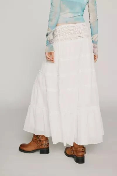 商品Kimchi Blue|Kimchi Blue Elle Tiered Maxi Skirt,价格¥597,第3张图片详细描述