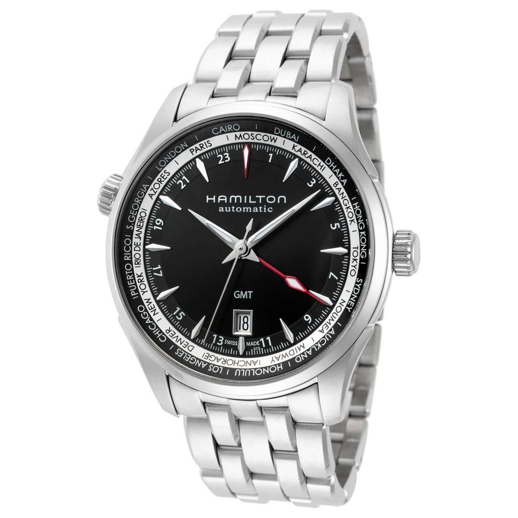 商品Hamilton|Jazzmaster GMT Auto 男士手表,价格¥5159,第1张图片