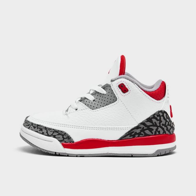 Kids' Toddler Air Jordan Retro 3 Casual Shoes商品第1张图片规格展示