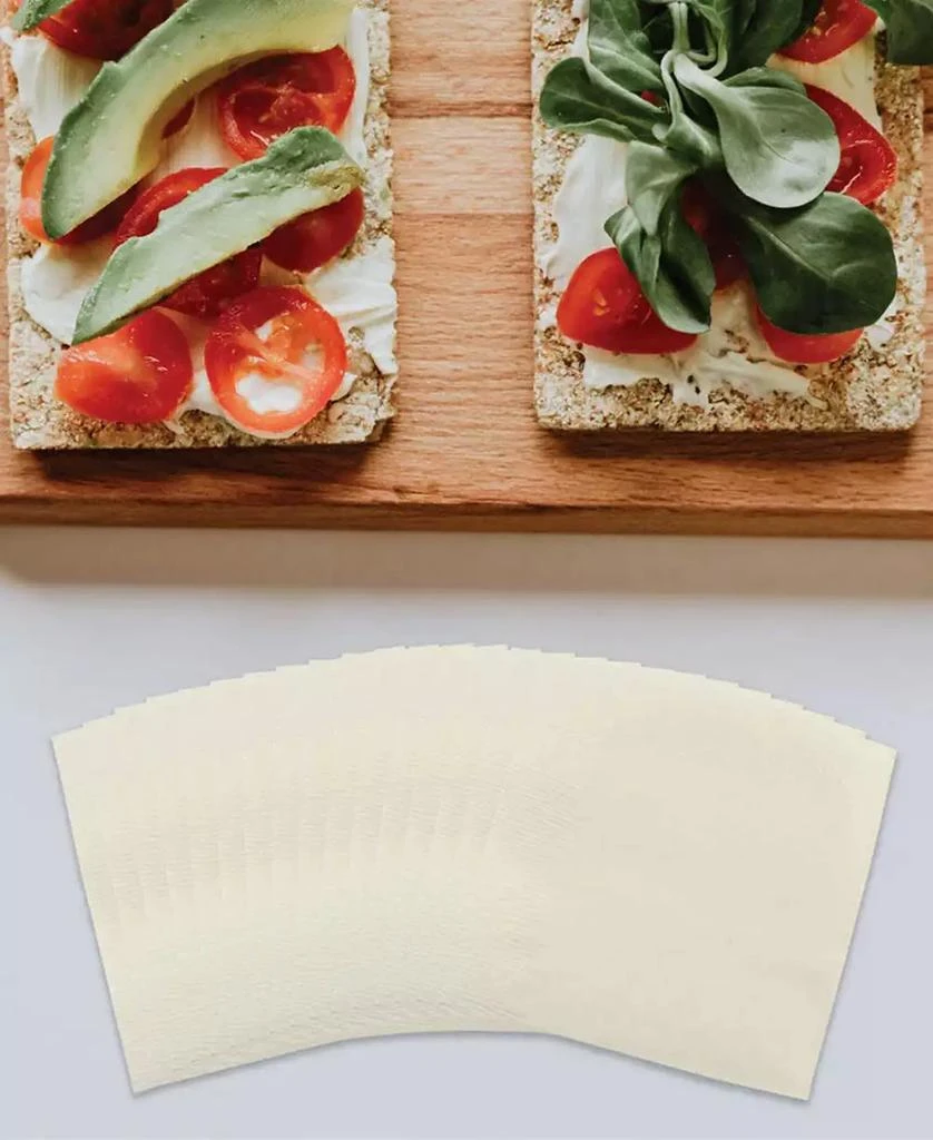 商品JAM Paper|Medium Lunch Napkins - 6.5" x 6.5" - 40 Per Pack,价格¥60,第2张图片详细描述