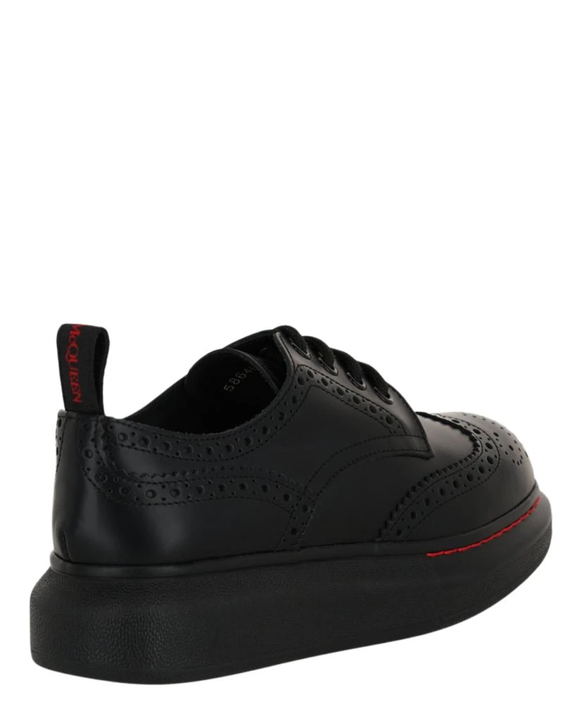 商品Alexander McQueen|Liquid Spaz Lace-Up Brogues,价格¥1663,第3张图片详细描述