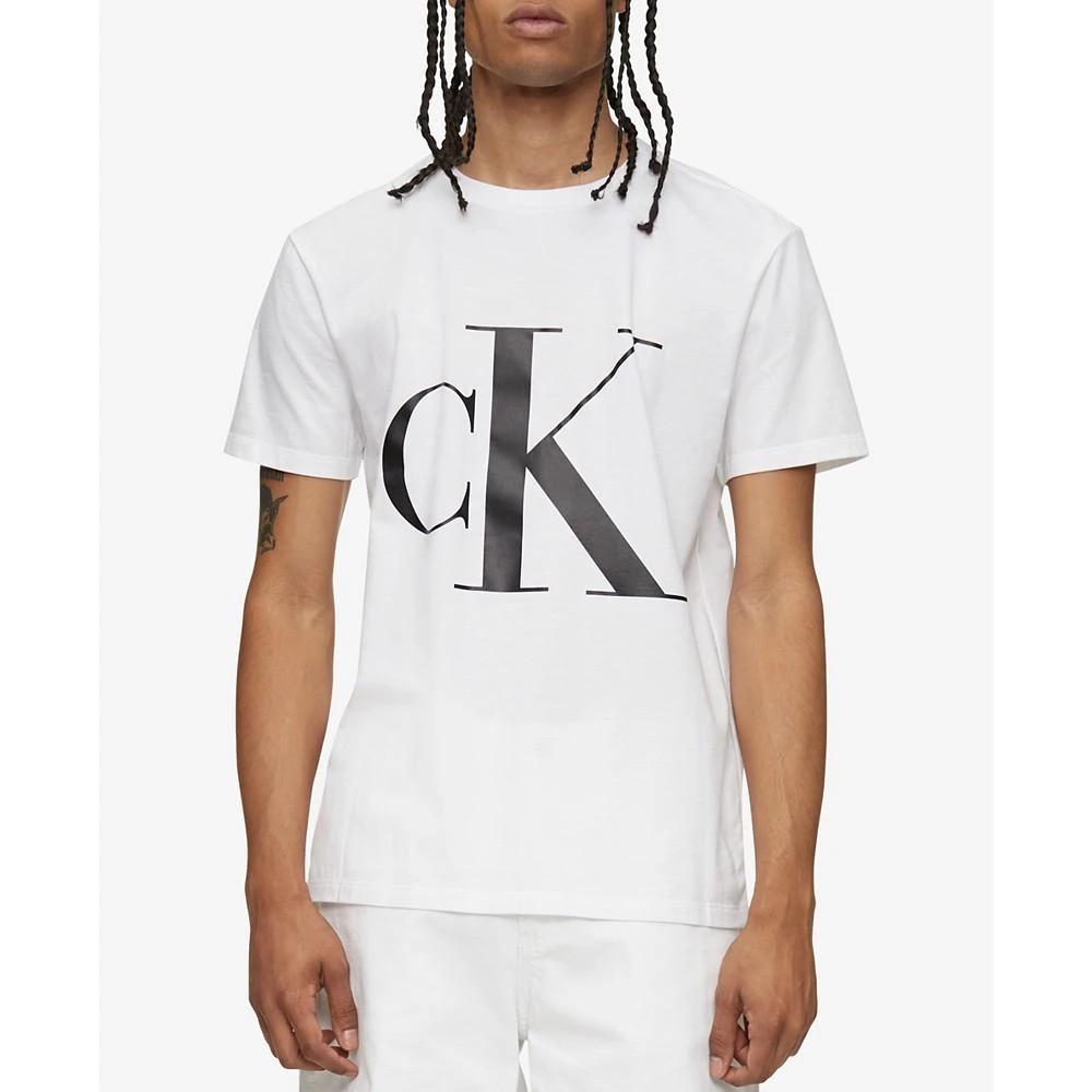 商品Calvin Klein|Men's Monogram Logo Graphic T-Shirt,价格¥112-¥192,第1张图片