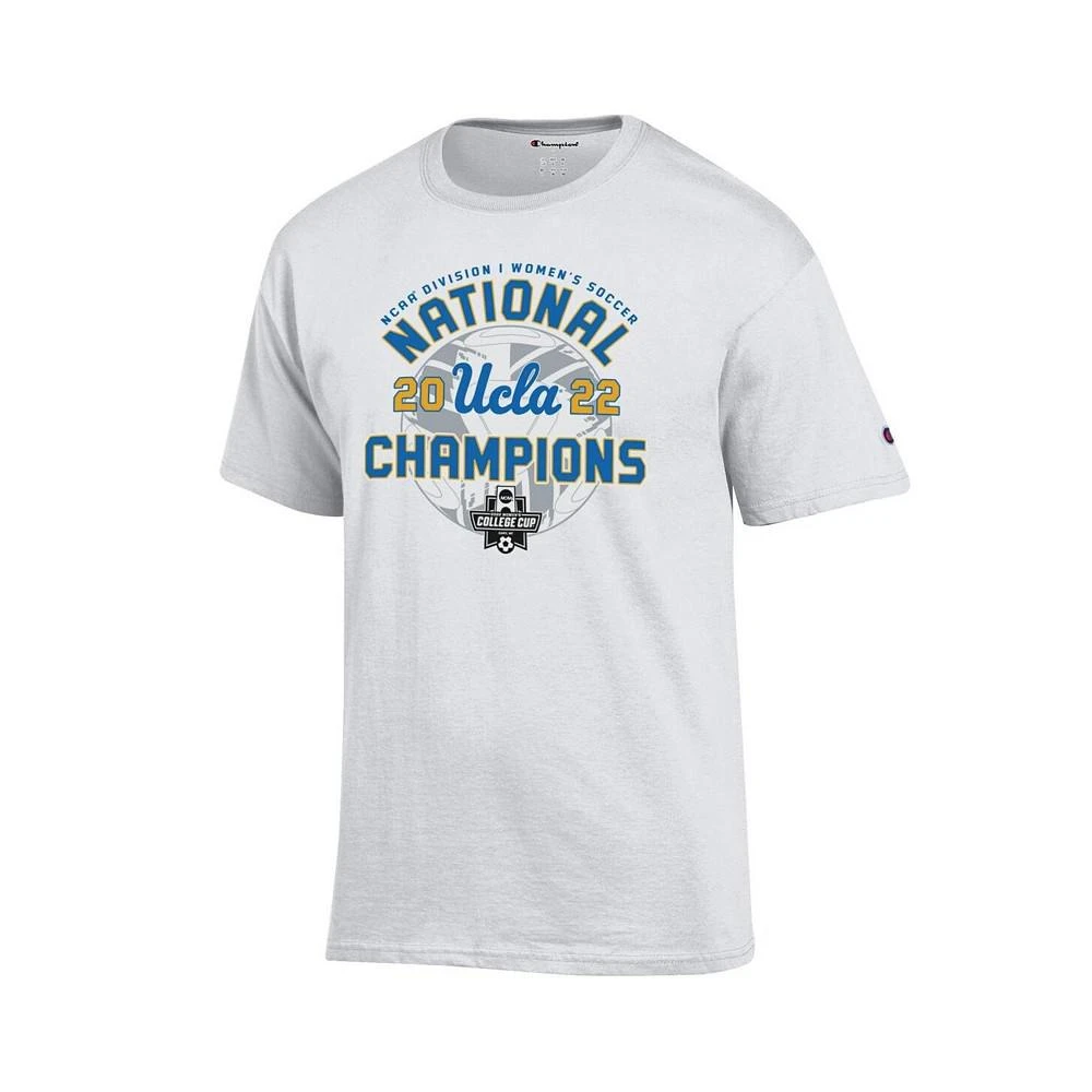 商品CHAMPION|Men's White UCLA Bruins 2022 NCAA Women's Soccer National Champions T-shirt,价格¥176,第2张图片详细描述