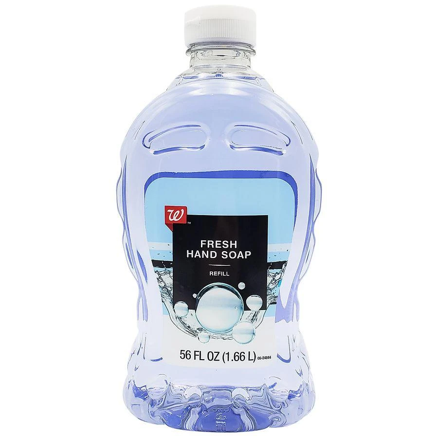 商品Walgreens|Liquid Hand Soap Refill Clear,价格¥37,第1张图片