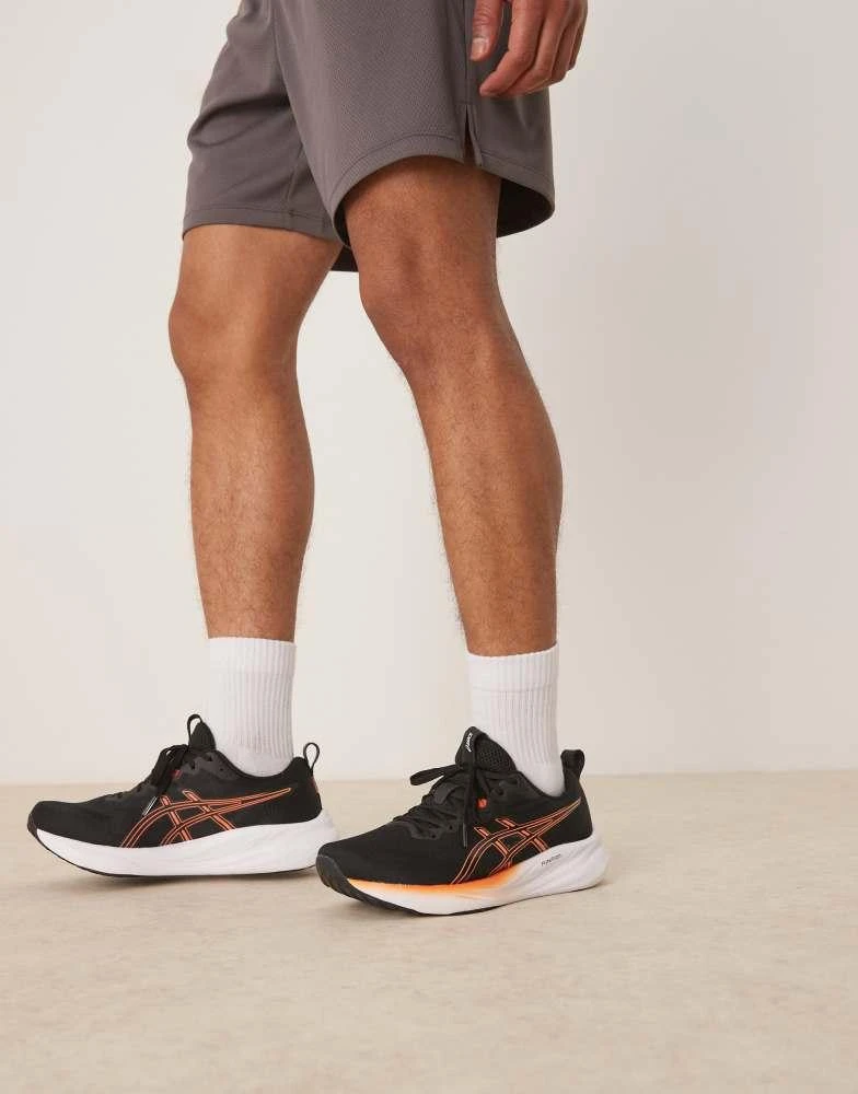 商品Asics|Asics Gel-Pulse 16 running trainers in black and nova orange,价格¥1040,第5张图片详细描述