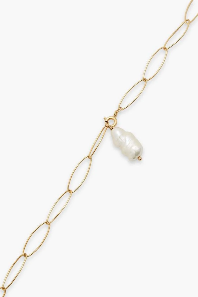 商品Zimmermann|Gold-tone faux pearl necklace,价格¥1162,第2张图片详细描述