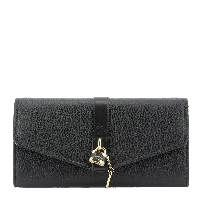 商品Chloé|Chloe' 蔻依 女士黑色长款钱包 C20SP314-B71-001,价格¥3383,第1张图片