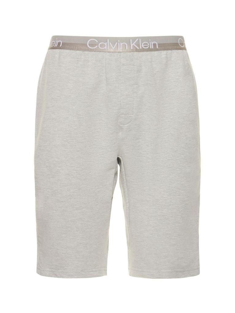 商品Calvin Klein|Logo Band Cotton Blend Sleep Shorts,价格¥484,第1张图片