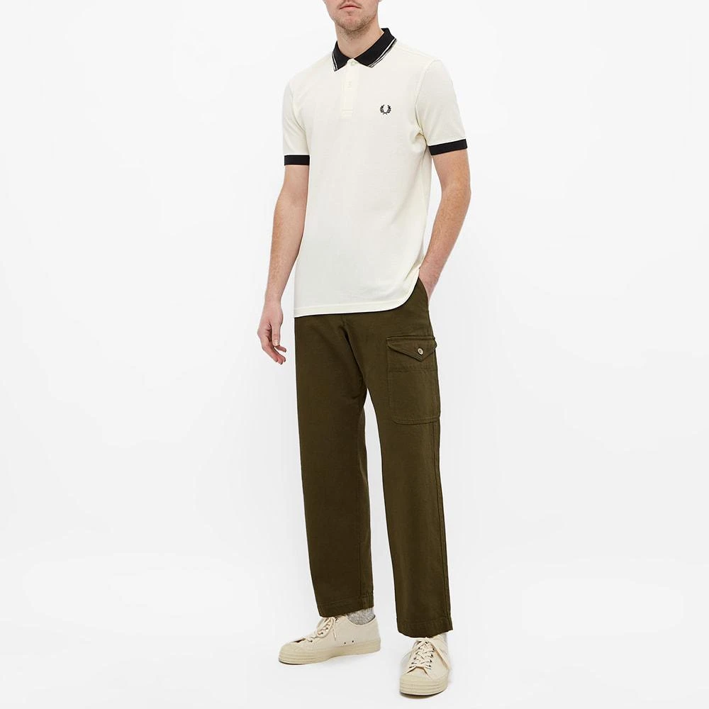 商品Fred Perry|Fred Perry Space Dye Tipped Polo,价格¥473,第5张图片详细描述