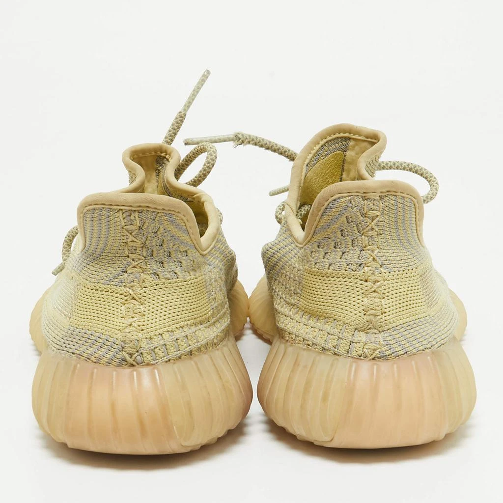 商品[二手商品] YEEZY|Yeezy x Adidas Grey/Yellow Knit Fabric Boost 350 V2 Antlia Sneakers 39 1/3,价格¥1065,第5张图片详细描述
