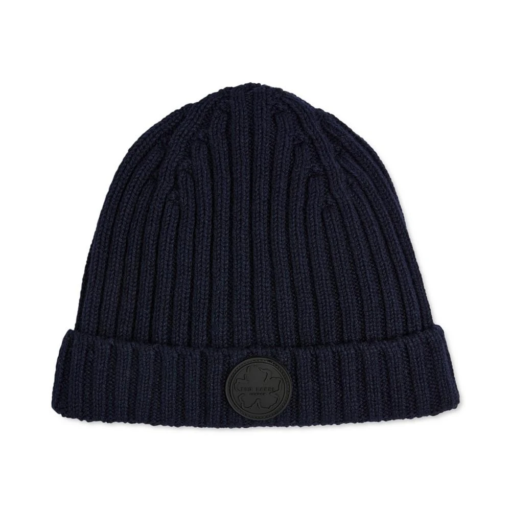 商品Ted Baker London|Men's Tolton Ribbed Logo Hat,价格¥176,第1张图片