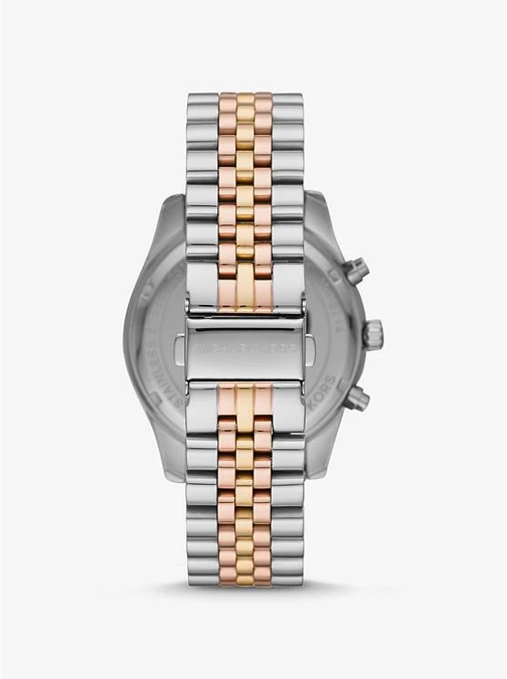 商品Michael Kors|Oversized Lexington Tri-Tone Watch,价格¥1565,第3张图片详细描述