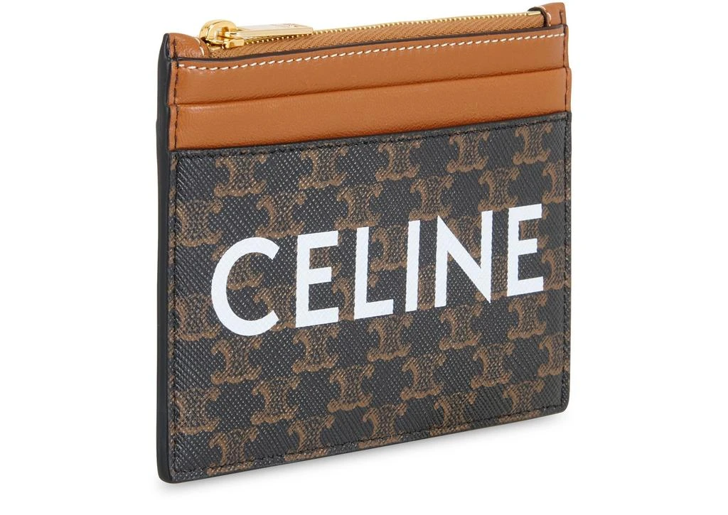 商品Celine|Celine Triomphe 系列印花帆布拉链卡包,价格¥3213,第2张图片详细描述