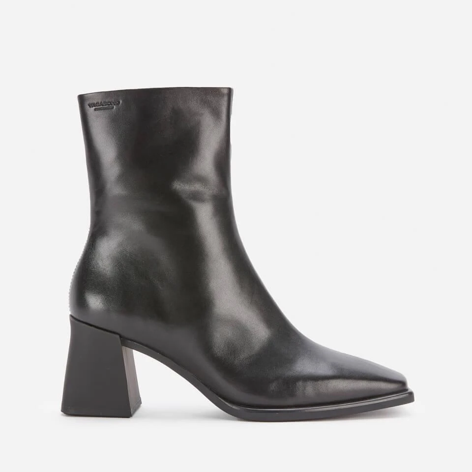 商品Vagabond|VAGABOND WOMEN'S HEDDA LEATHER HEELED BOOTS - BLACK,价格¥1303,第1张图片