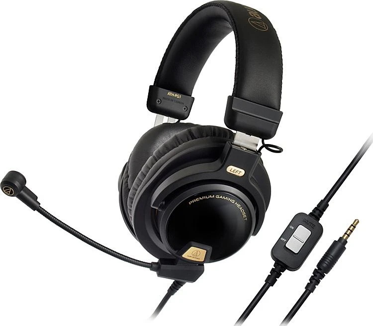 商品Audio-Technica|Closed-Back Premium Gaming Headset 头戴式耳机,价格¥960,第1张图片