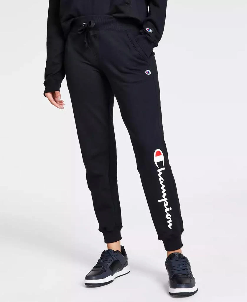 商品 Women's Drawstring Logo Fleece Jogger Sweatpants 图