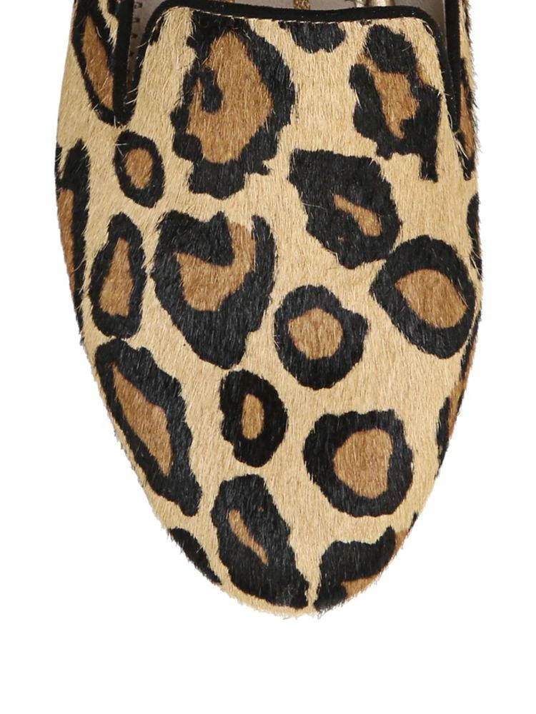 商品Sam Edelman|Jordy Leopard Print Calf Hair Smoking Slippers,价格¥982,第4张图片详细描述