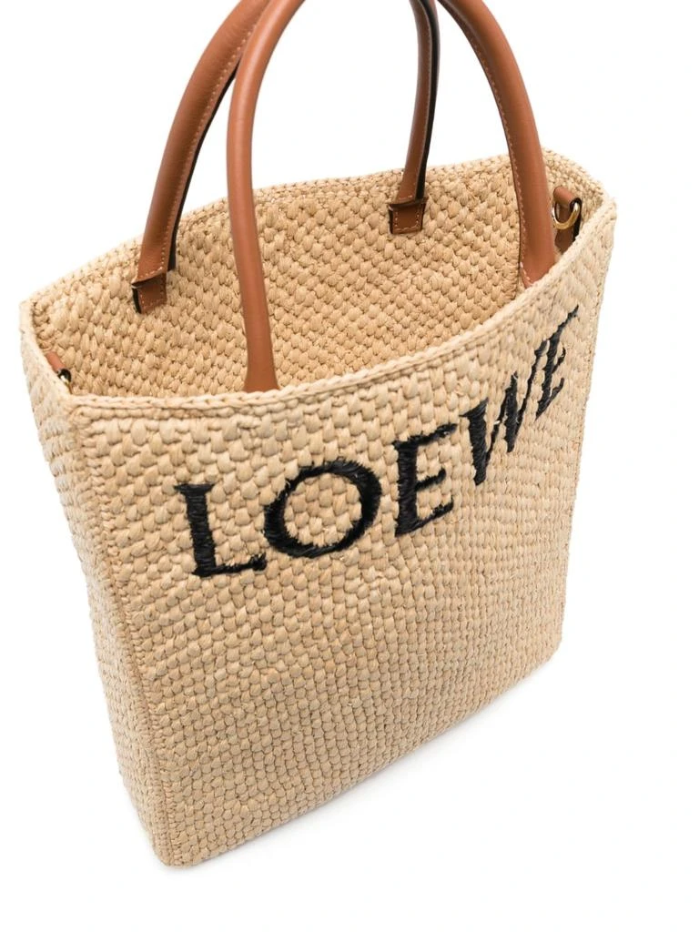 商品Loewe|LOEWE - Standard A4 Rafia Tote Bag,价格¥12074,第3张图片详细描述
