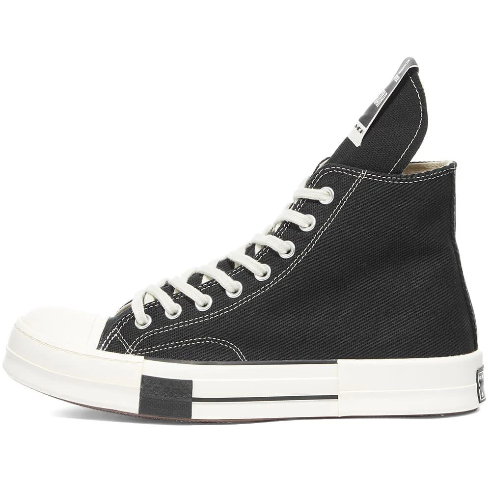 商品Converse|男款 DRKSHDW 联名 匡威 Turbodrk Ox 高帮 黑色,价格¥1080,第2张图片详细描述