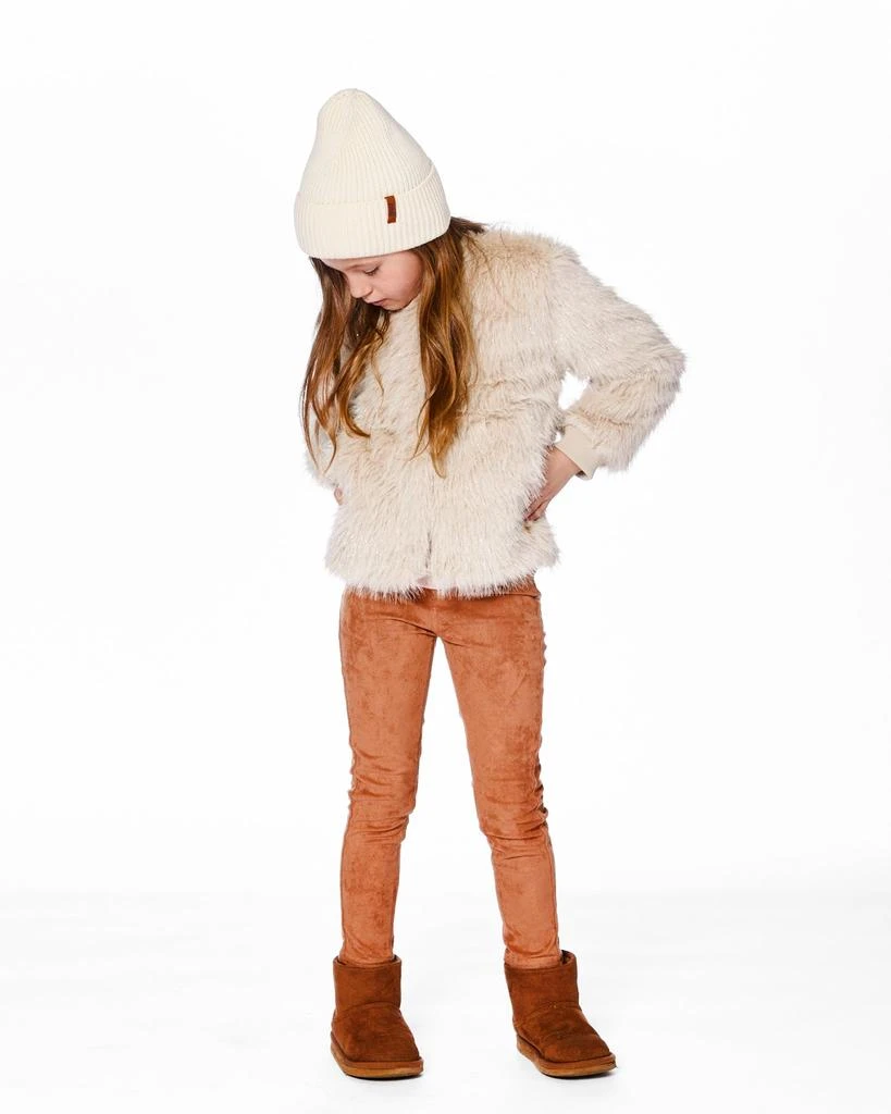 商品Deux par Deux|Stretch Suede Treggings Light Pecan Brown,价格¥360,第3张图片详细描述