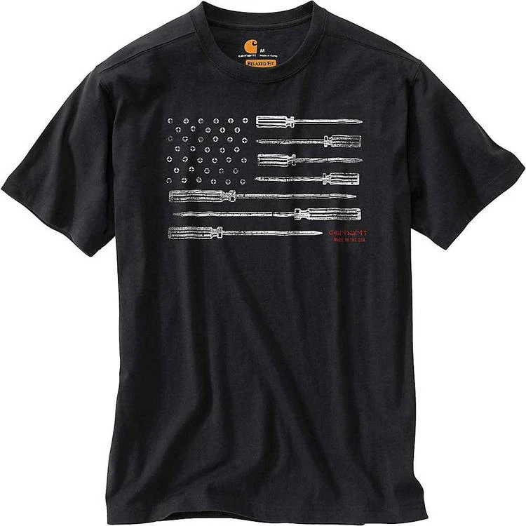 商品Carhartt|男士Lubbock Graphic Tool Flag SS 短袖,价格¥149,第1张图片