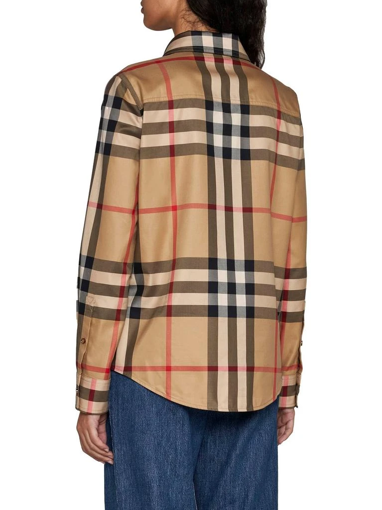 商品Burberry|Burberry Vintage Check-Pattern Buttoned Shirt,价格¥3067,第3张图片详细描述