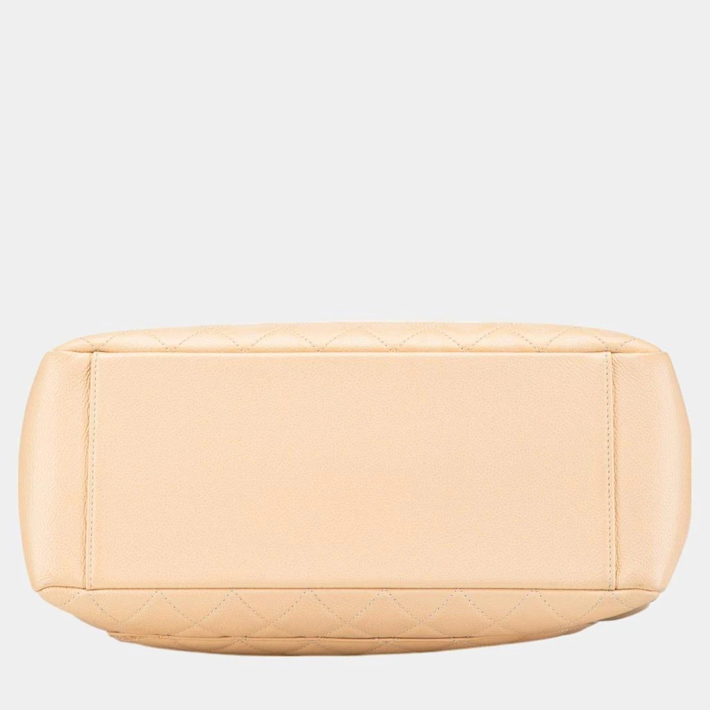 商品[二手商品] Chanel|Chanel Beige Caviar Grand Shopping Tote,价格¥22291,第3张图片详细描述
