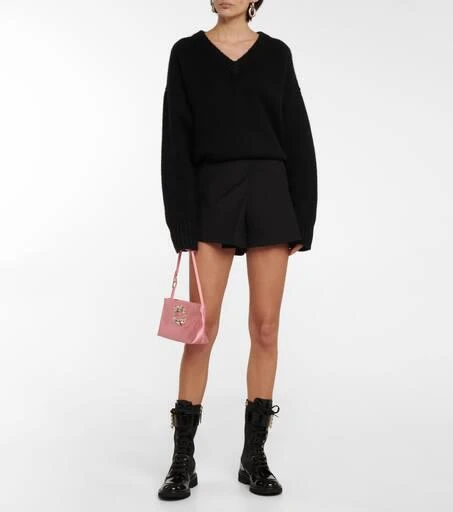 商品Roger Vivier|Viv' Rangers Strass及踝靴,价格¥15835,第2张图片详细描述