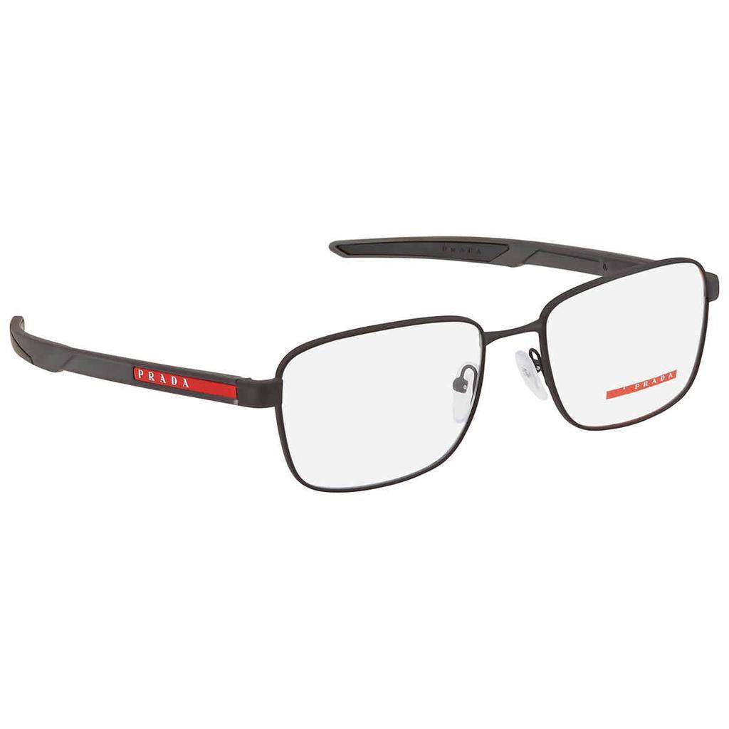 商品Prada|Demo Rectangular Men's Eyeglasses PS 54OV DG01O1 55,价格¥708,第1张图片