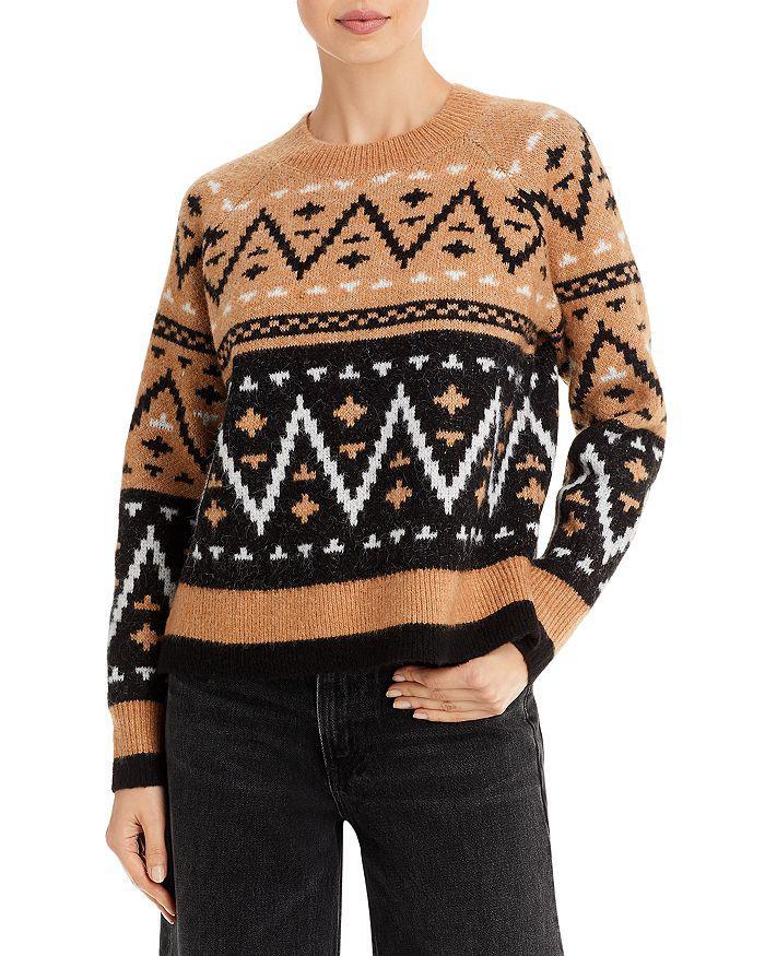 商品AQUA|Ladies Knit Fairisle Sweater - 100% Exclusive,价格¥496,第3张图片详细描述