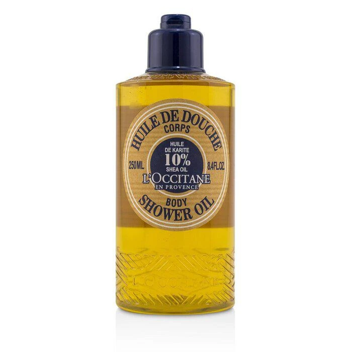商品L'Occitane|L'Occitane 乳木果沐浴油 沐浴露 沐浴啫喱 Shea Oil 10% 250ml/8.4oz,价格¥149,第1张图片