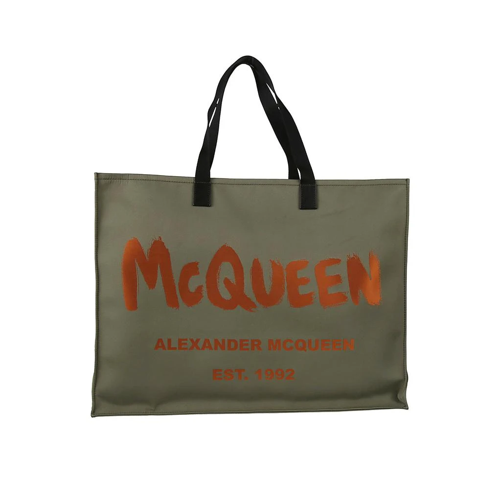 商品Alexander McQueen|Alexander Mcqueen Logo Tote Bag,价格¥4596,第1张图片