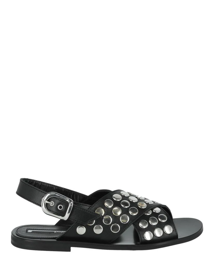 商品Alexander McQueen|Studded Leather Sandals,价格¥1500,第1张图片