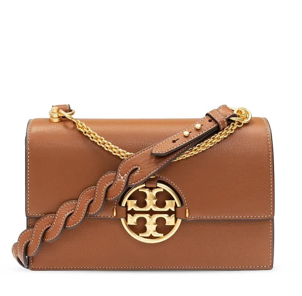 商品Tory Burch|Tory Burch Ladies Miller Shoulder Bag- Light Umber,价格¥3002,第1张图片