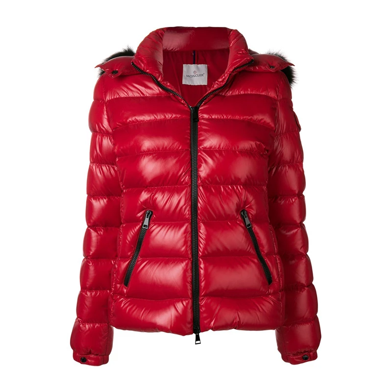 商品[国内直发] Moncler|不支持一般贸易清关 Moncler 盟可睐 女士红色羽绒和狐狸毛棉服 4685825-68950-457,价格¥16073,第1张图片