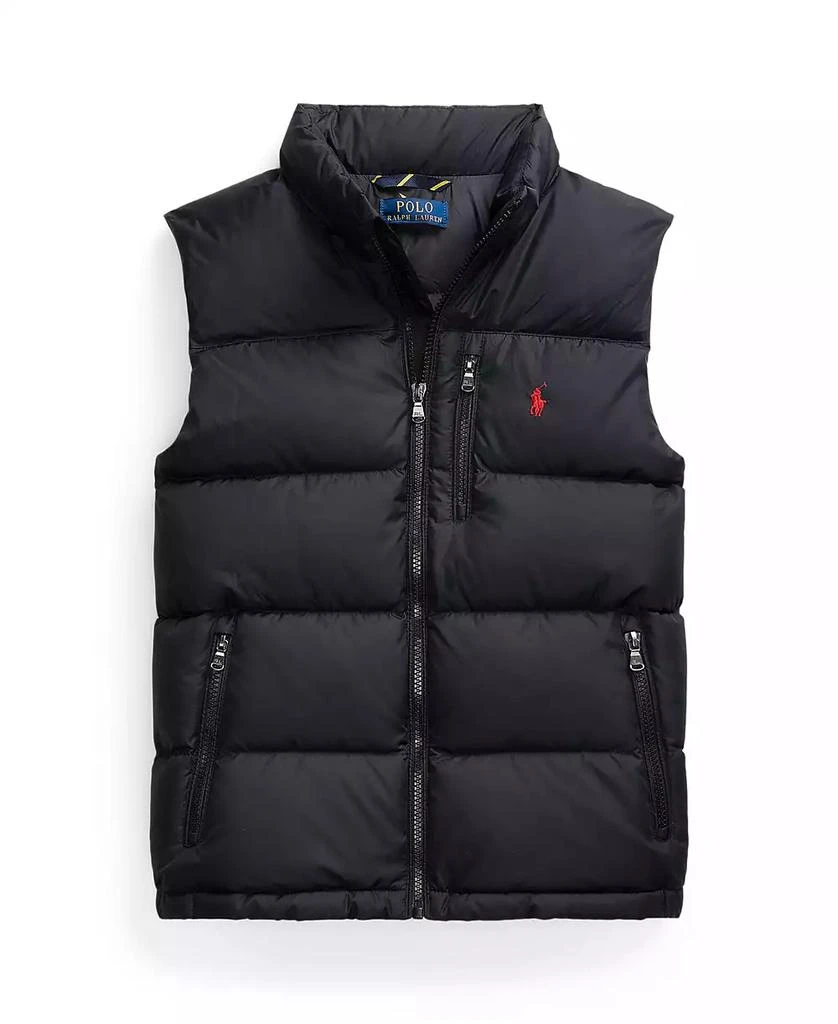 商品Ralph Lauren|Big Boys Ripstop Down Vest Jacket,价格¥743,第3张图片详细描述