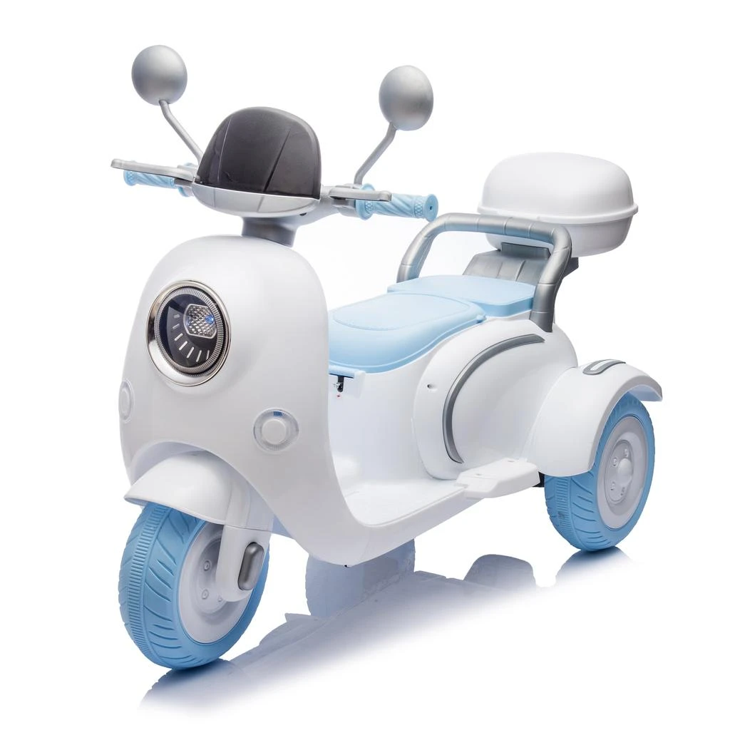 商品Streamdale Furniture|Streamdale 2-Seat Electric Kids Ride-On Car with Convertible Seat and Storage Trunk,价格¥1732,第2张图片详细描述