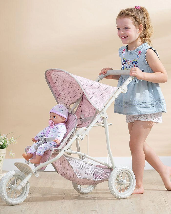 商品Teamson|Olivia's Little World, Baby Doll Twin Jogging Stroller - Ages 3+,价格¥625,第2张图片详细描述