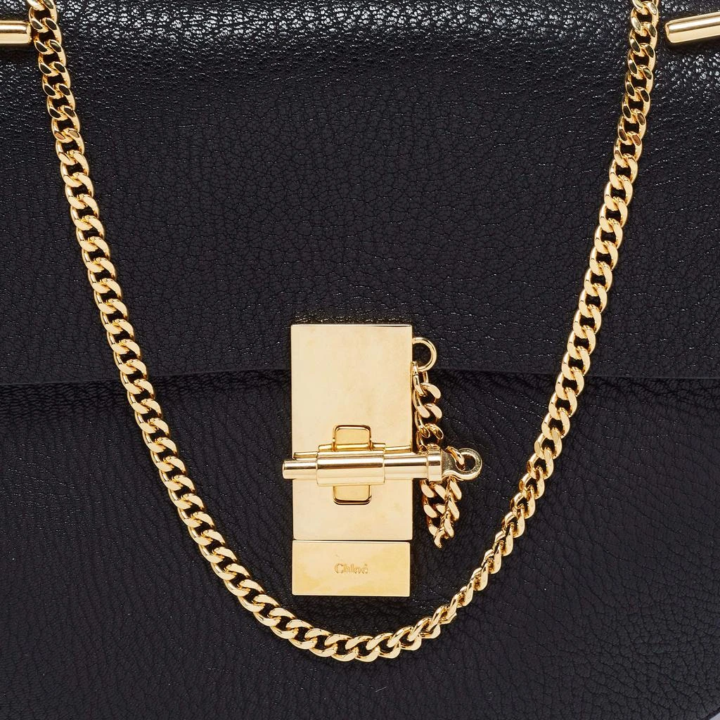 商品[二手商品] Chloé|Chloe Black Leather Medium Drew Shoulder Bag,价格¥4458,第5张图片详细描述