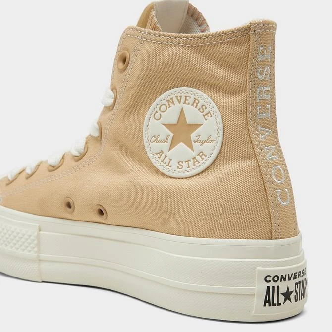 商品Converse|Women's Converse Chuck Taylor All Star Lift Platform Casual Shoes,价格¥257,第3张图片详细描述