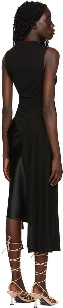 商品ROSETTA GETTY|Black Split Apron T-shirt,价格¥2177,第3张图片详细描述