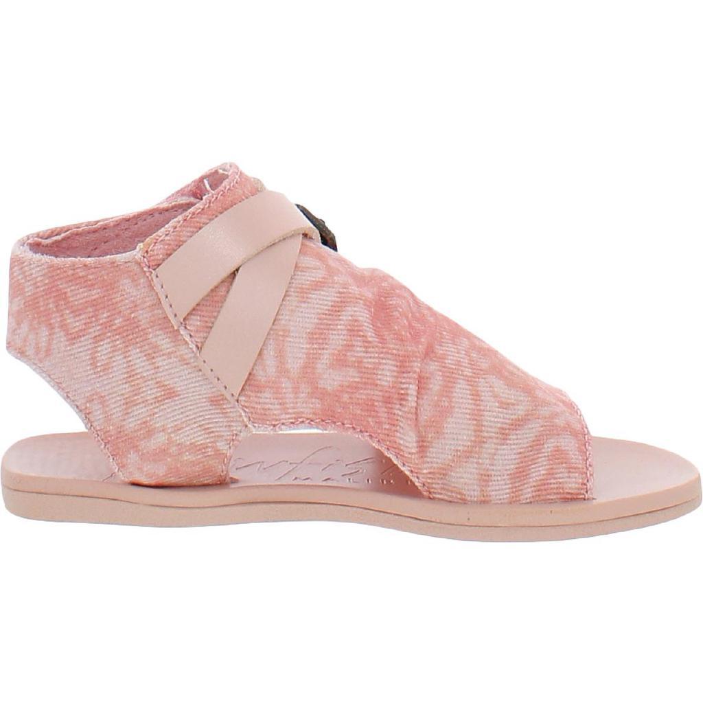 商品Blowfish|Blowfish Girls Defsie Canvas Open Toe Flat Sandals,价格¥140,第6张图片详细描述