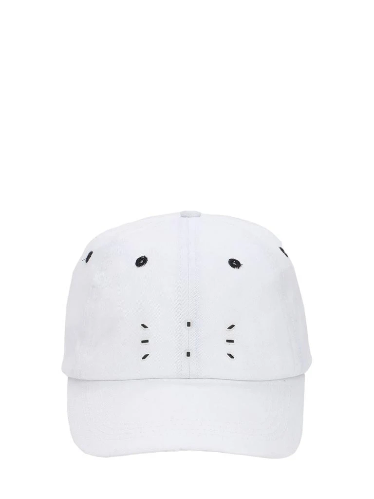 商品Alexander McQueen|Icon Zero Logo Embroidery Baseball Cap,价格¥885,第1张图片